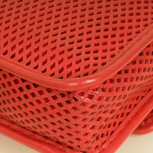 Chanel Red CC Perforated Up in the Air Flap Bag