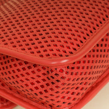 Chanel Red CC Perforated Up in the Air Flap Bag