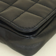 Chanel Black CC Chocolate Bar Flap Chain Bag