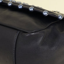 Chanel Dark Blue CC Obsession Pearl Flap Bag