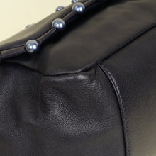 Chanel Dark Blue CC Obsession Pearl Flap Bag