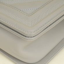 Chanel Grey Le Boy Chevron Medium Flap Bag