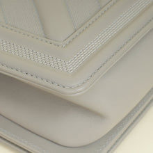 Chanel Grey Le Boy Chevron Medium Flap Bag