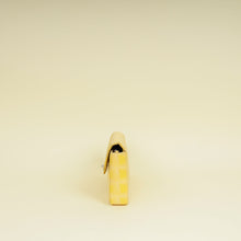 Chanel Yellow CC Chocolate Bar New Travel Lin East West Flap Bag