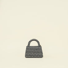 Chanel Bicolor Houndstooth Mini Kelly Bag