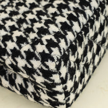 Chanel Bicolor Houndstooth Mini Kelly Bag