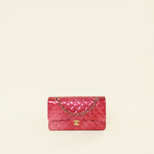 Chanel Raspberry Classic Medium Double Flap Bag