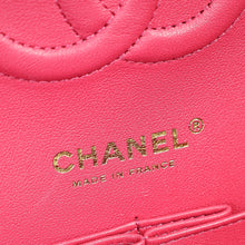 Chanel Raspberry Classic Medium Double Flap Bag