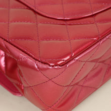 Chanel Raspberry Classic Medium Double Flap Bag