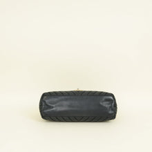 Chanel Black CC Surpique Jumbo Flap Bag