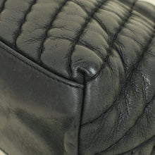 Chanel Black CC Surpique Jumbo Flap Bag