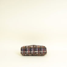 Chanel Brown Multicolor CC Fantasy Single Flap Tweed with Lizard Bag