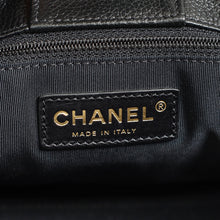 Chanel Black CC Executive Cerf Tote Small Bag
