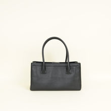 Chanel Black CC Executive Cerf Tote Small Bag