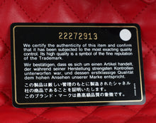 Chanel Red CC Classic Quilted Backpack Bag