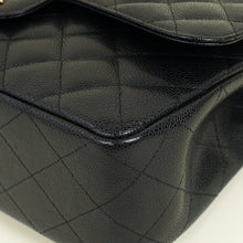 Chanel Black CC Classic Double Flap Jumbo Bag