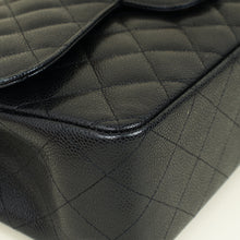 Chanel Black CC Classic Double Flap Jumbo Bag