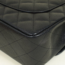 Chanel Black CC Classic Double Flap Jumbo Bag