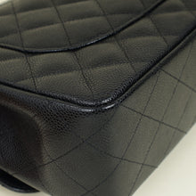 Chanel Black CC Classic Double Flap Jumbo Bag