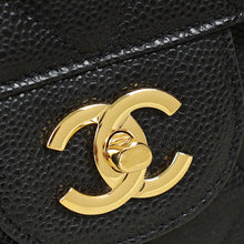 Chanel Black CC Classic Double Flap Jumbo Bag