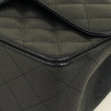 Chanel Black CC Classic Double Flap Jumbo Bag