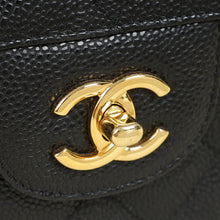 Chanel Black CC Classic Double Flap Jumbo Bag