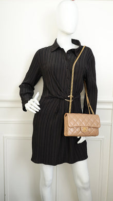 Chanel Natural Pillow Crush Small Flap Shoulder Bag