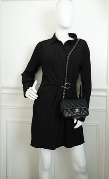 Chanel Black Classic Mini Square Flap Bag