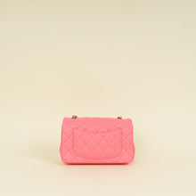 Chanel Pink Mini Rectangular Charms Applique Flap Bag