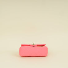 Chanel Pink Mini Rectangular Charms Applique Flap Bag