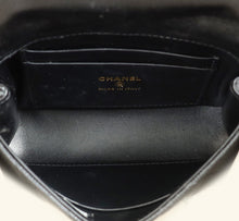 Chanel Black CC Coco Handle Micro Chain Bag