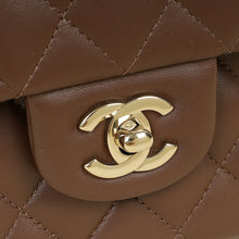 Chanel Brown CC Classic Double Flap Small Bag