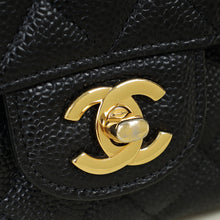 Chanel Black CC Classic 11.12 Double Flap Medium Bag
