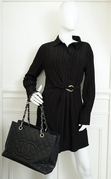 Chanel Black CC GST Medium Bag