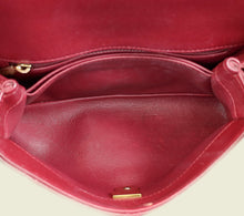Chanel Burgundy Coco Handle Small Bag