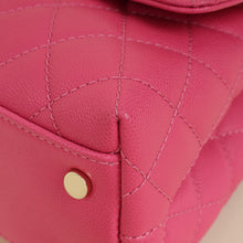 Chanel Fuchsia CC Coco Handle Bag