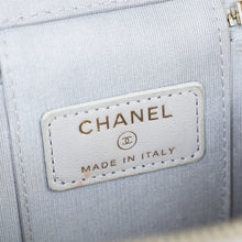 Chanel Grey CC Top Handle Mini Vanity Bag