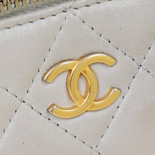 Chanel Grey CC Top Handle Mini Vanity Bag