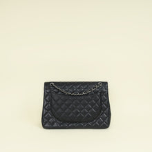 Chanel Black CC Classic Double Flap Maxi Bag