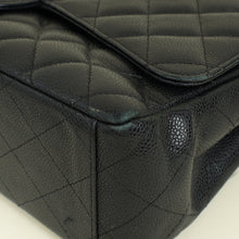 Chanel Black CC Classic Double Flap Maxi Bag