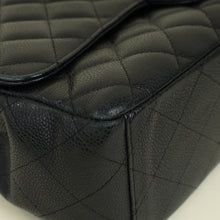 Chanel Black CC Classic Double Flap Maxi Bag