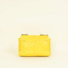 Chanel Yellow CC 19 Large Flap Bag