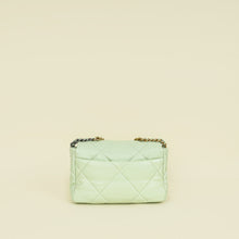 Chanel Light Mint 19 Flap Small Shoulder Bag
