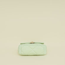 Chanel Light Mint 19 Flap Small Shoulder Bag