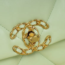 Chanel Light Mint 19 Flap Small Shoulder Bag