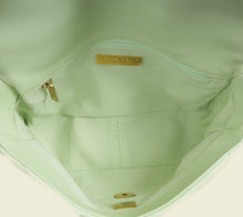 Chanel Light Mint 19 Flap Small Shoulder Bag