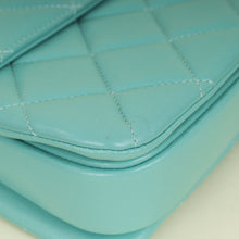 Chanel Light Teal Trendy Flap Bag