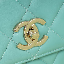 Chanel Light Teal Trendy Flap Bag