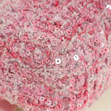 Chanel Pink Tweed Sequins Mini Rectangular Flap Bag