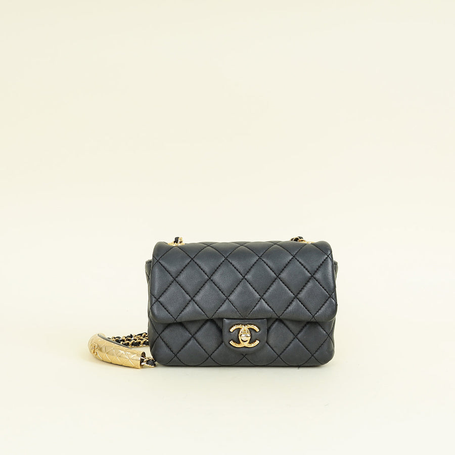 Chanel Black Crush Mini Flap Bag
